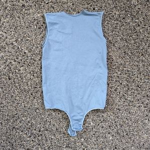 SKIMS Blue Bodysuit